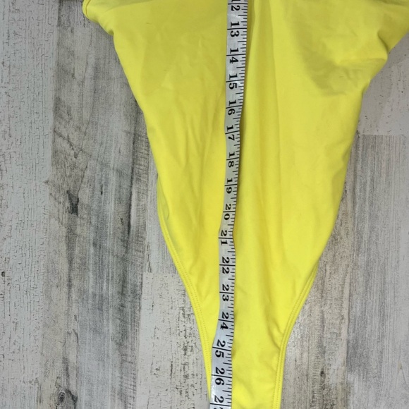 SHEIN One Piece Swimsuit High Hip Bright Summer Swim Bathing Suit Size Medium - Picture 5 of 16